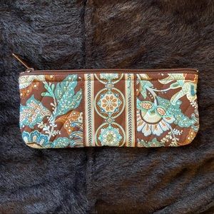 VERA BRADLEY PENCIL/COSMETICS POUCH